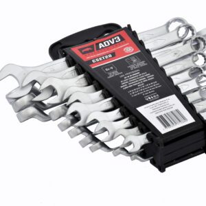 SET DE 20 LLAVES COMBINADAS CR-V MILIMÉTRICAS Y EN PULGADAS