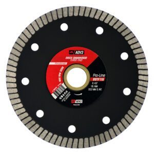 DISCO DIAMANTADO TURBO FINO DE 115 MM