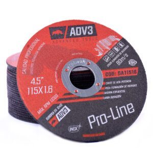 DISCO ABRASIVO PLANO DE CORTE 115X1,6 MM