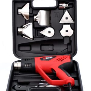 PISTOLA DE CALOR DE 2000 W CON ACCESORIOS