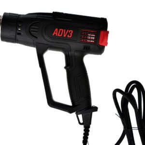 PISTOLA DE CALOR DE 2000 W PREMIUM CON PANTALLA LCD CON ACCESORIOS